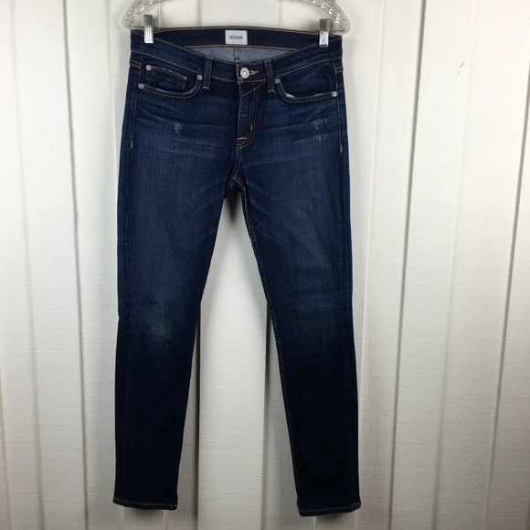 Hudson Jeans Tally Crop Dark Wash
